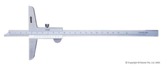 Accud - 150mm Vernier Depth Caliper