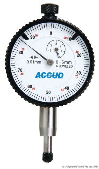Accud - 5mm Metric Dial Indicator