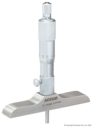 Accud - 150mm Metric Depth Micrometer