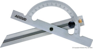 Accud - 10-170° Protractor & 600mm Combination Square
