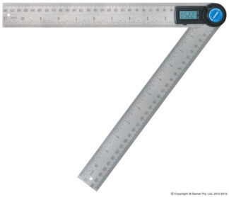 Accud - 360° Protractor & 300mm Combination Ruler