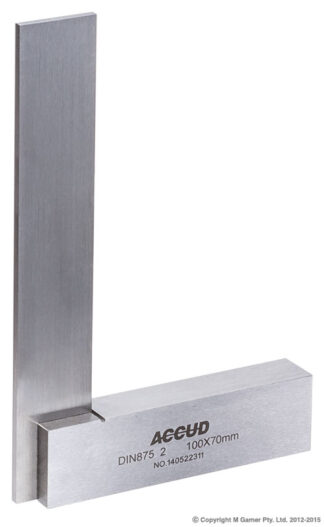 Accud - 100mm Wide Base Machinist Square
