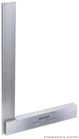 Accud - 300mm Wide Base Machinist Square