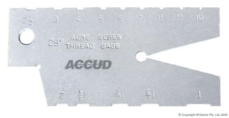 Accud - 1 -10 TPI ACME Thread Gauge