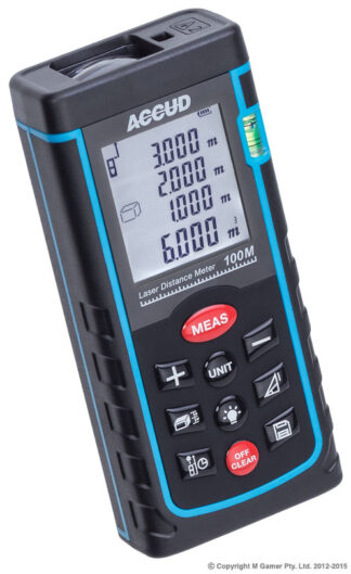 Accud - 100 Metre Laser Distance Meter