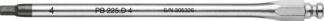 PB Swiss Interchangeable Blade for Hex Socket Screws 4 x 140mm