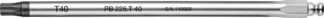 PB Swiss 225 Torx Interchangeable Blade TX40 x 160mm