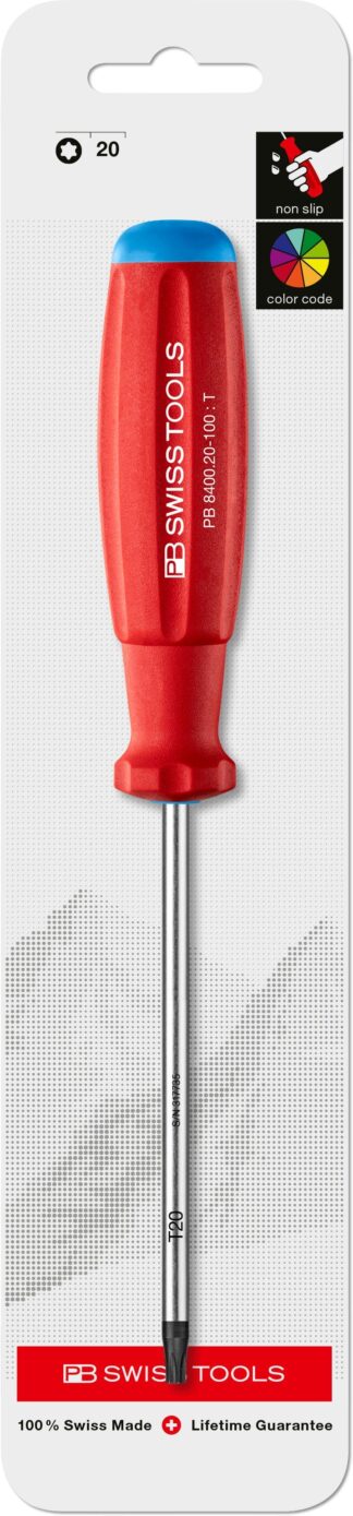 PB Swiss Torx TX20 SwissGrip Screwdriver in Skin Pack