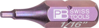 PB Swiss C6 213Z Hexagon PrecisionBit 1/16" Design C 6.3 (1/4")