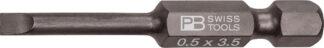 PB Swiss PrecisionBit Design E 6.3 (1/4") for Slotted Screws 0.5 x 3.5 x 24mm