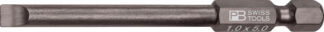 PB Swiss PrecisionBit Design E 6.3 (1/4") Long Blade for Slotted Screws 1.0 x 5 x 50mm