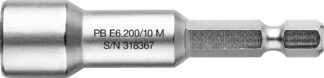 PB Swiss E6.200/10M Socket Wrench Bit Design E 6.3 (1/4") With Magnet