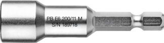 PB Swiss E6.200/11M Socket Wrench Bit Design E 6.3 (1/4") With Magnet