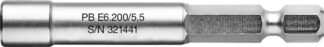 PB Swiss E6.200/5.5 Socket Wrench Bit Design E 6.3 (1/4")