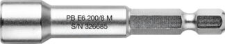 PB Swiss E6.200/8M Socket Wrench Bit Design E 6.3 (1/4") With Magnet