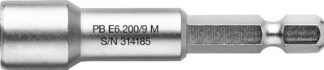 PB Swiss E6.200/9M Socket Wrench Bit Design E 6.3 (1/4") With Magnet
