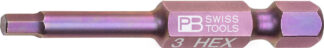 PB Swiss PrecisionBit Design E 6.3 (1/4") for Pozi Screws PZ3 x 24mm