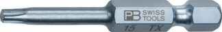 PB Swiss PrecisionBit Design E 6.3 (1/4") for Torx Screws TX15 x 24mm