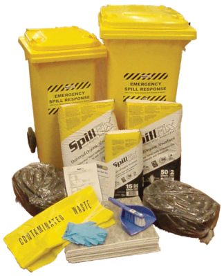 SPILLFIX Wheelie Bin Spill Kit - Large