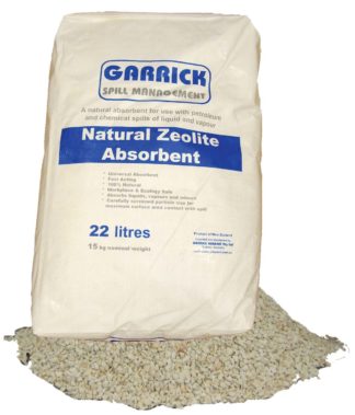 GARRICK Natural Zeolite Absorbent - 22 Litre Bag