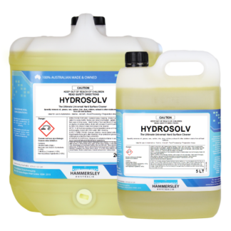 Hydrosolv - Biodegradable Hard Surface Cleaner - Non Toxic - Non Flammable - 5 LT - Pack of 4