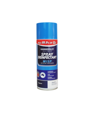 Wisp Aerosol - Disinfectant Spray/Deodoriser - 300 GR - Pack of 12