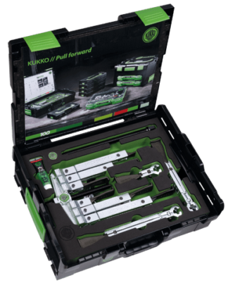 2-ARM AND 3-ARM PULLER SET WITH JAWS 100/200/250 MM WITH CONFINED SPACES CLAWS