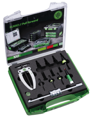 INTERNAL EXTRACTOR SET E-SERIE WITH SLIDE HAMMER+COUNTERSTAY 4,8 - 16 MM