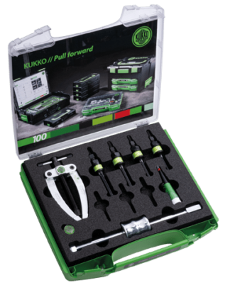 INTERNAL EXTRACTOR SET E-SERIE WITH SLIDE HAMMER+COUNTERSTAY 12 - 34 MM
