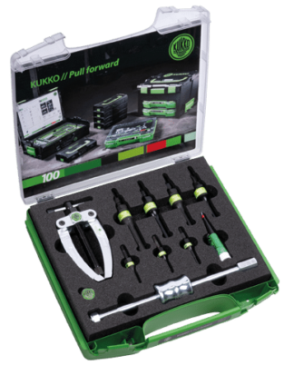 INTERNAL EXTRACTOR SET E-SERIE WITH SLIDE HAMMER+COUNTERSTAY 4,8 - 34 MM