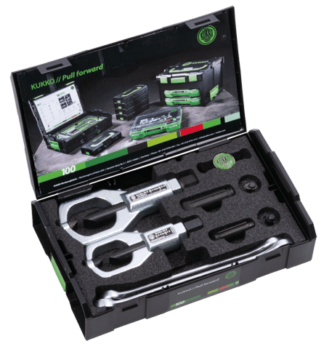 NUT SPLITTER SET 54-2+54-3 WITH SPARE CHISEL DOUBLE-EDGED