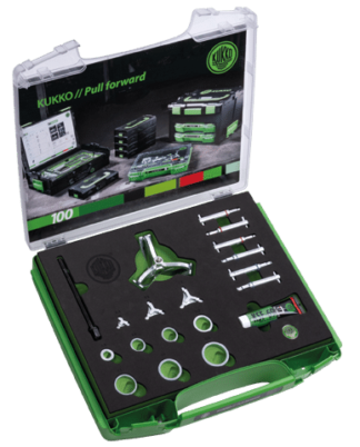 BALL BEARING PULLER SET "PULLPO" 70-01 FOR SMALL BALL BEARINGS