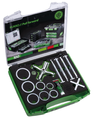 BALL BEARING PULLER SET "PULLPO", 70-02 FOR SMALL & MEDIUM BEARINGS