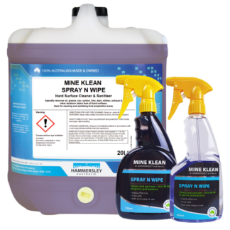 Mine Klean Spray N Wipe - 20 LT