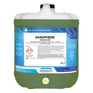 Sanophene Odourless - Hospital Grade Cleaner/Disinfectant/Sanitiser/Deoderiser - 5 LT - Pack of 4
