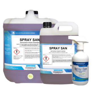 Spray San - Anti Bacterial Surface Spray - 5 LT - Pack of 4
