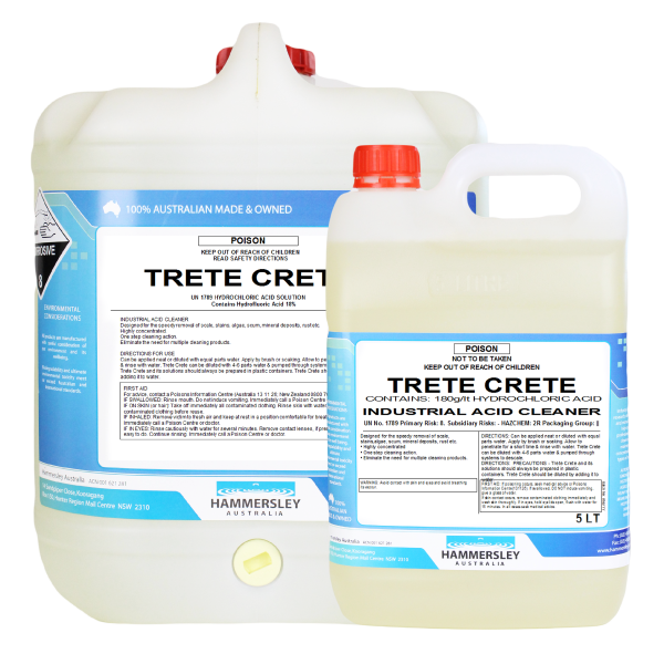Trete Crete - Concrete Remover - 5 LT - Pack of 4