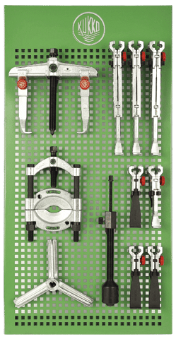 TRUCK BASIC PULL. SET ON PANEL UNIVERSAL MECH. + HYDR. TOOLS