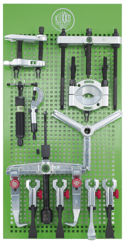 HEAVY TRUCK BASIC SET ON PANEL UNIVERSAL. MECH.+ HYDR. PULLER