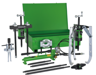 HYDR. UNIV. PULLING SET 20 T W. PULLER, SEPARATOR A. EXTR.