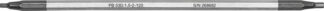 PB Swiss 53D.1.5-2-120 Interchangeable Blade for Hex Socket Screws