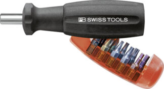 PB Swiss 6510.20 Insider Pro-Universal Bit Holder for 1/4" with Magazine and 10 Bits