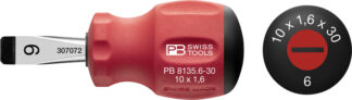 PB Swiss Slotted Stubby Screwdriver 1.6 x 10 x 30mm