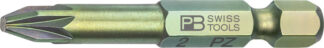 PB Swiss E6 192 MP Pozi PZ1 PrecisionBit Design E 6.3 (1/4") 10 Pack