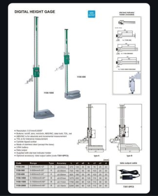 LIGHT DUTY DIGITAL HEIGHT GAGE