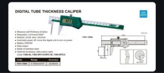 DIGITAL TUBE THICKNESS CALIPER