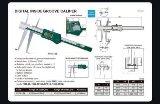 DIGITAL INSIDE GROOVE CALIPER
