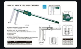 DIGITAL INSIDE GROOVE CALIPER
