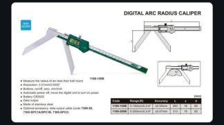 DIGITAL ARC RADIUS CALIPER