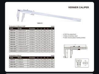 VERNIER CALIPER (jaw length 100mm/3.9")